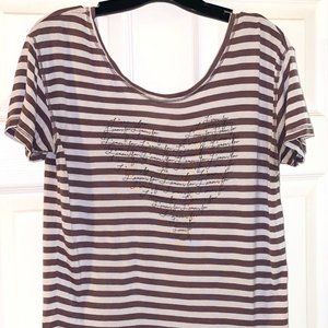 Jessica Simpson Off the Shoulder Top with Three Bows Down the Back